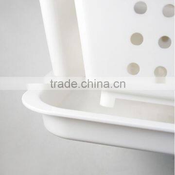 Chic White Kitchen Dish Drainer w/ Tray photo-4