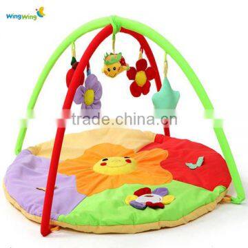 Hot Sale Funny Baby Sun Flower Mat , Baby Activity Mat,baby Play Gym Mat