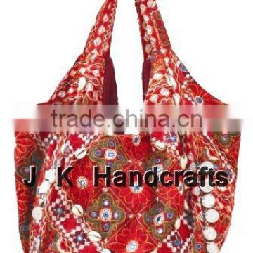 Vintage Sari Beaded Handbags