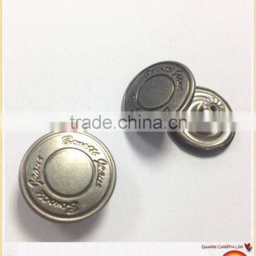 Manufacturer custom made 18mm press metal snap button