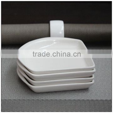 White Ceramic Sauce Dish