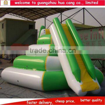 Commercial Lake Inflatable Water Slides Slide on Aqua Park
