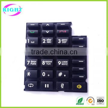 OEM high quality silicone rubber keypad