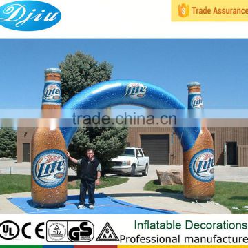 DJ-GM-28 giant advertising outdoor inflatable arch logo customized company product