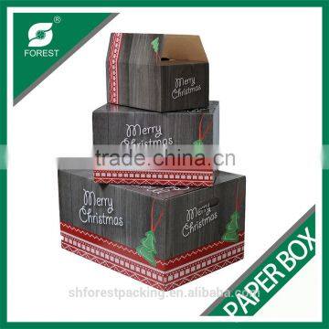CHRISTMAS CELEBRATION AND PACKING FULL COLOR PRINTED GIFT BOX photo-2