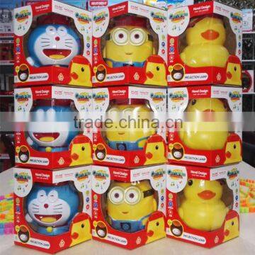 2016 New Item Funny Cartoon Projection Toy Lantern for Children With Music and 7 Colors Flashing Light photo-6