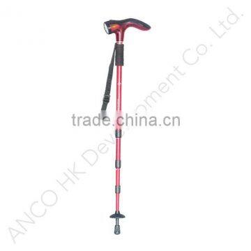 GOOD QUALITY LIGHT WEIGHT TELESCOPIC TREKKING POLE