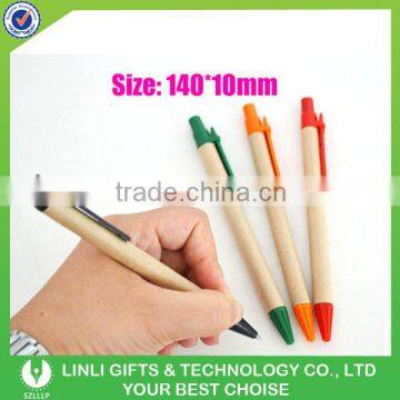 Advertising Custom Paper Recycle Pen