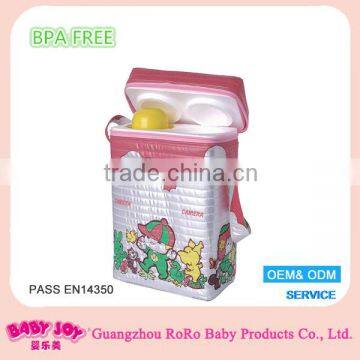 Colorful Baby milk feeding bottle warmer bag