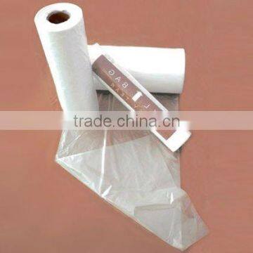 HDPE environment friendly flat bags on roll