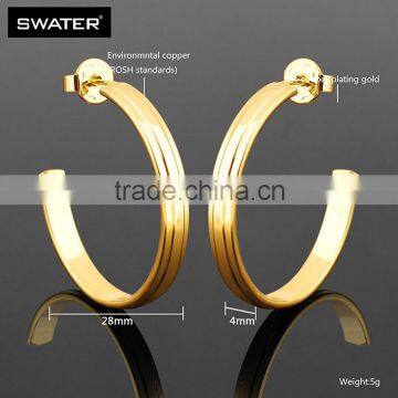 Express Wholesale Stainless Steel Gold Cuff Turkey Earring photo-6