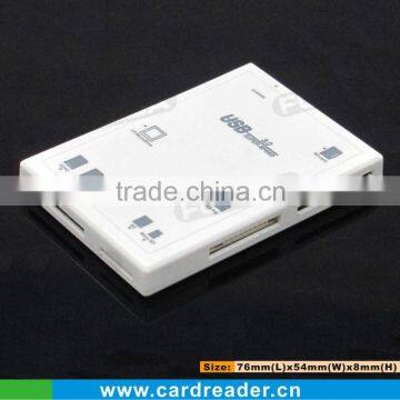 USB 3.0 multi card reader with 6 slots