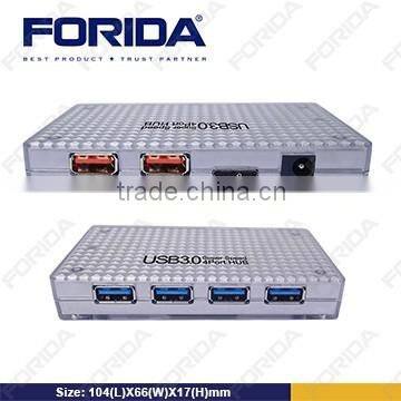 High Speed USB 3.0 Hub 4 Port with charging hub Best USB HUB