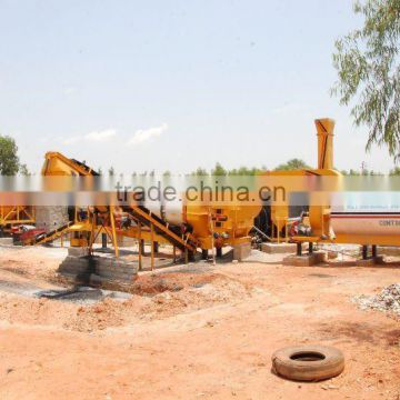 90- 120TPH STATIONARY DRUM MIX ASPHALT PLANT