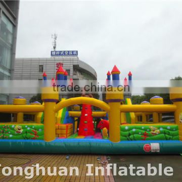 inflatable amusement park inflatable fun city with slide