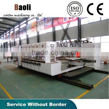 Automatic 5 Color Corrugated Carton Flexo Printer Slotter Die Cutter Machinery