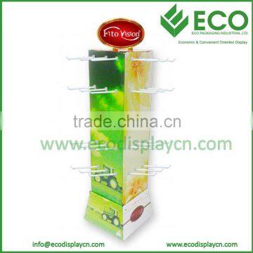 Rectangle 4 Sides Hook Accessory Displaying Units In Customized Design