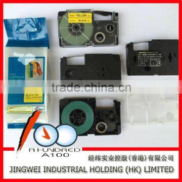 9mm tape cartridge for compatible casio label printer XR-9WE1 XR-9YW1 XR-9BU1