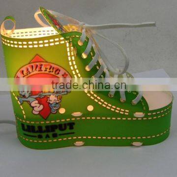 Led New gray flashing shoes led box decorative gift house ele. shoes room lamp light