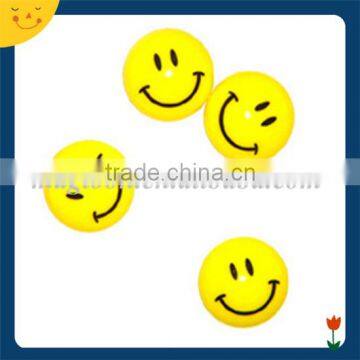 Custom size smile face printing epoxy fridge magnet stickers