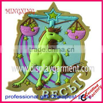 oem pvc fridge magnet, soft PVC badge