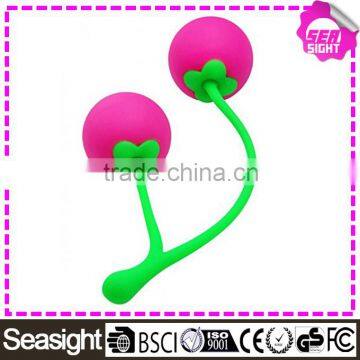 Premium Charming Cherries Silicone Kegel Balls Exercisers for Women