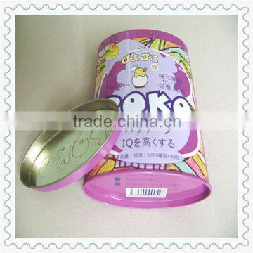 Customized Recyclable Feature Tin Can Box Supplier Round Shape Large Capacity Food Storage Metal Tin Cans photo-6