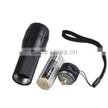 Q5 LED Torch Light Focus Zoom Lamp Mini 300 Lumen Flashlight With AAA Battery photo-5