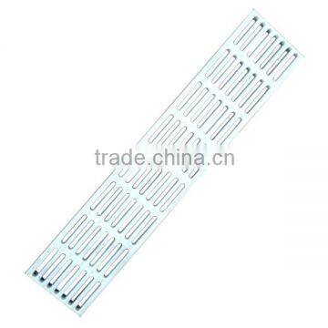 Plastic floor drain grate
