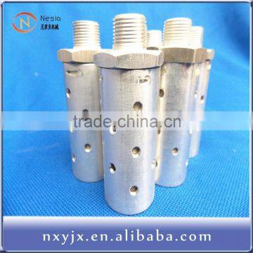 aluminium and stainless steel mesh Air mufflers for air tools