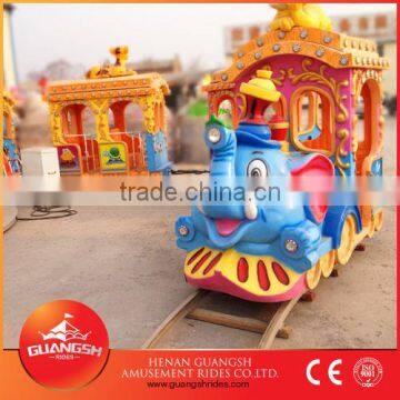Professional Elephant Track Train Tourist Fun Train Ride for Sale