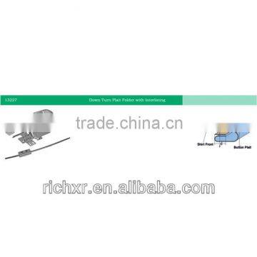 13227 folder/down tirn plait attachment - single needle machine attachment/sewing machine spare parts