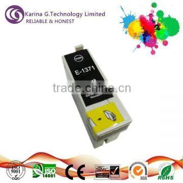 Black compatible ink cartridge for Epson T1371 with ARC chip