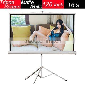 factory Supply Best Quality Matte White 120inch 16:9 hd projection screen