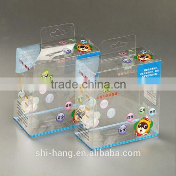 Color offset printing plastic PET PVC boxes packaging