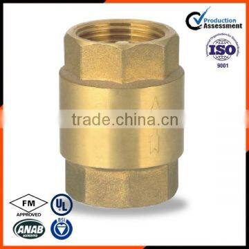 high pressure brass vertical check valve