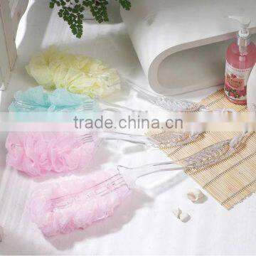 wholesale high grade long handle plastic bath brush,palstic body bath brush wholesale