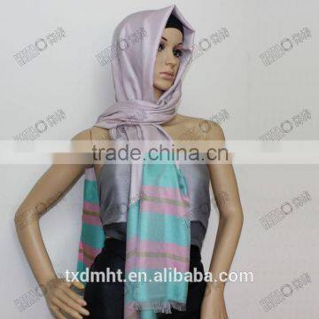 180cm fake silk shawl HTC393-6