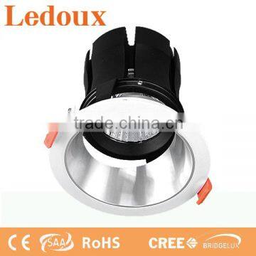 CE ROHS anti-glare adjustable 90mm cut out led downlight CE ROHS