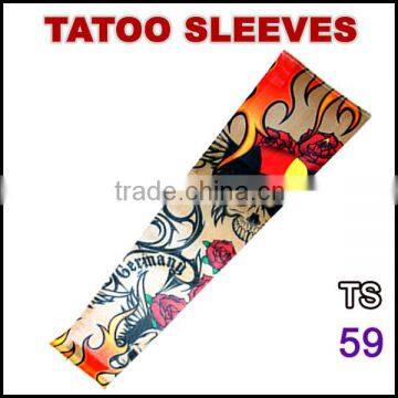 TS59 Favorites Compare 92% nylon and 8% spandex multi colors customized logo tattoo sleeve sock