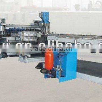 PP hollow grid sun proof ceilings sheet machine