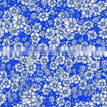 2012 fashion stretch small flower print dress fabric