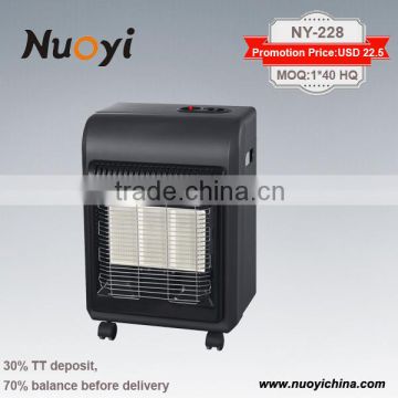 2016 hot selling MINI Vent free poweful heatproof infrared gas room heater