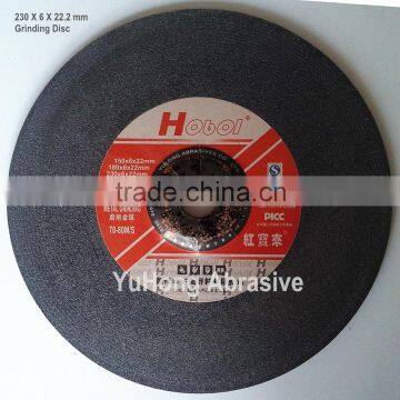 depressed center angle grinder wheel / disc / blade for metal grinding polishing