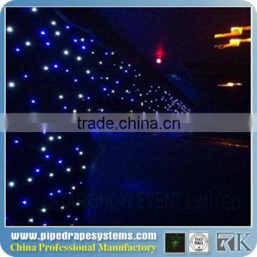 LED star curtain, wedding decoration,white backdrop light