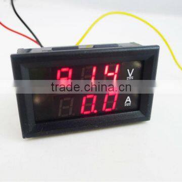 DC4.5-30V/50A Digital Volt Amp Voltmeter Ammeter LED Digital Voltage Current Measurement Meter