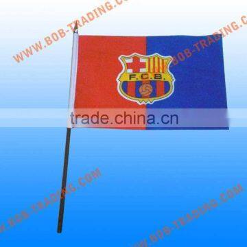 bob trading Polyester Hand flag cheap mini hand flags