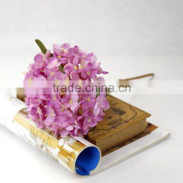 New real artificial purple hydrangea silk flowers