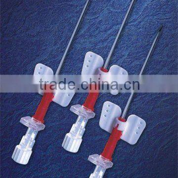 I.V. catheter with wings