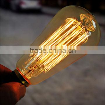 High Tranmittance Edison Bulb ST64 E27 Vintage Edision Light Bulb 40W